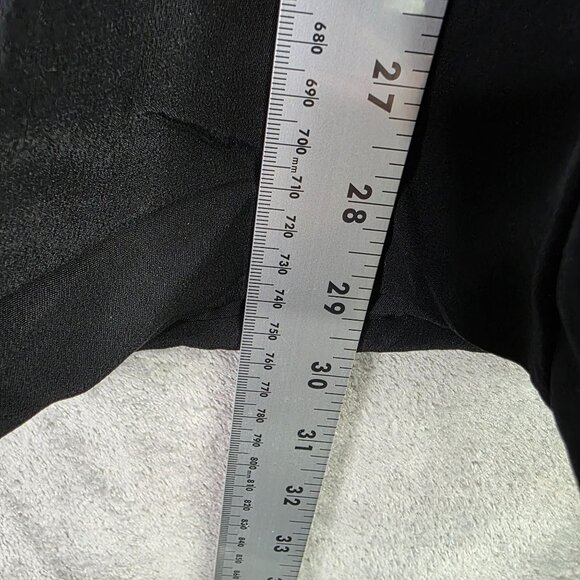 Womens Jones New York Black 100% Silk Blazer Jacket Button Up & Pockets Size 10 - Picture 6 of 7